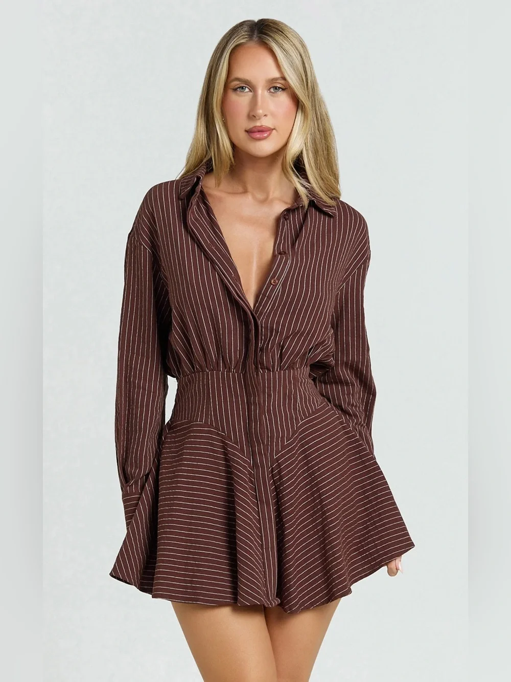 long sleeve dresses showpo Showpo. | Dresses | Nwt Showpo Dolce Side Cut Out Long Sleeve Mini Dress In Dusty Rose Size 4